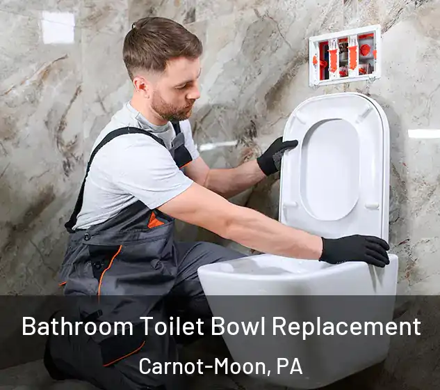  Bathroom Toilet Bowl Replacement Carnot-Moon, PA