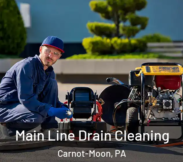  Main Line Drain Cleaning Carnot-Moon, PA