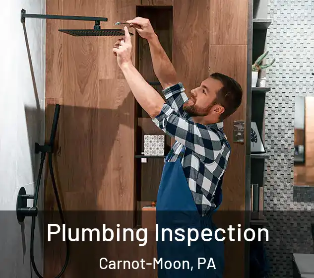  Plumbing Inspection Carnot-Moon, PA