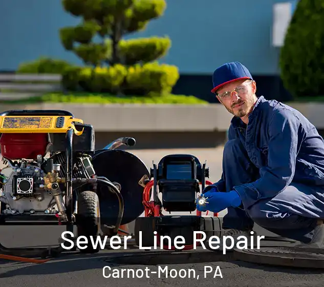  Sewer Line Repair Carnot-Moon, PA