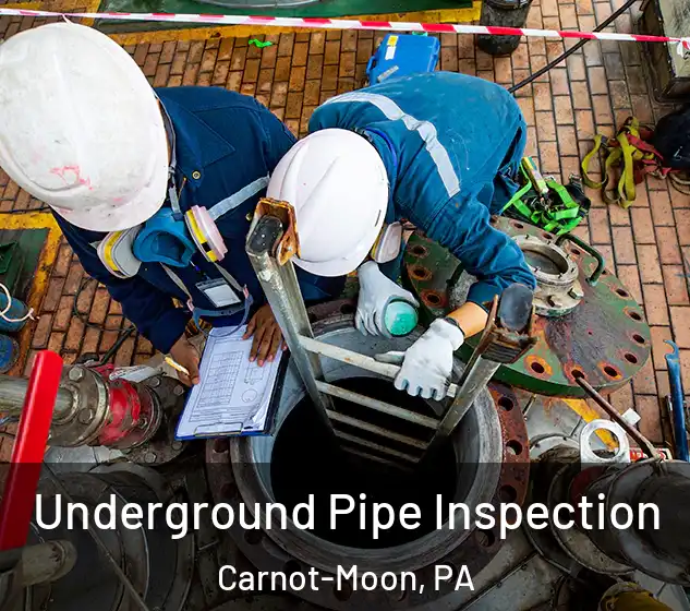  Underground Pipe Inspection Carnot-Moon, PA